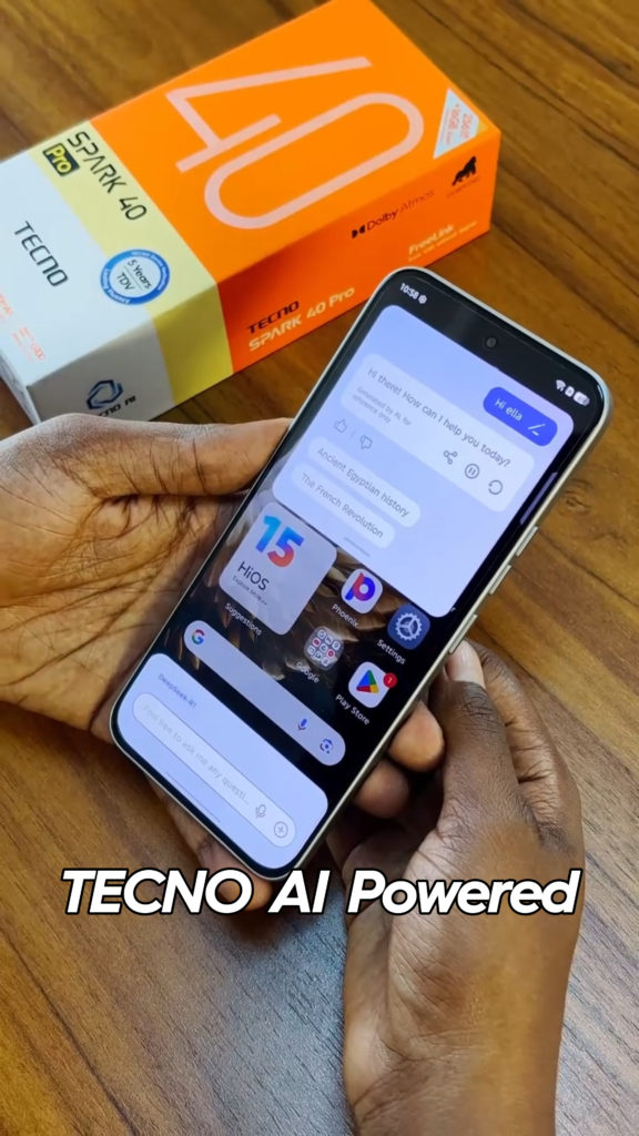 Tecno Spark 40 Specs